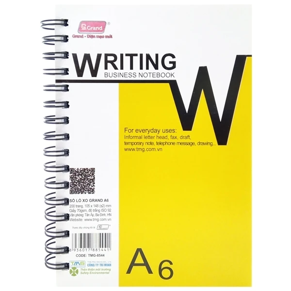 Sổ lò xo A6 200 trang