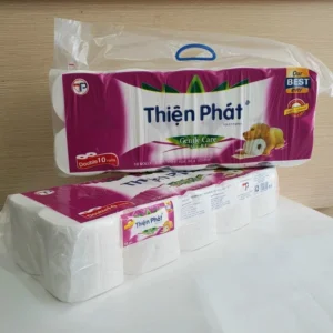 Giấy vệ sinh không lõi Thiện Phát - 10 cuộn/dây